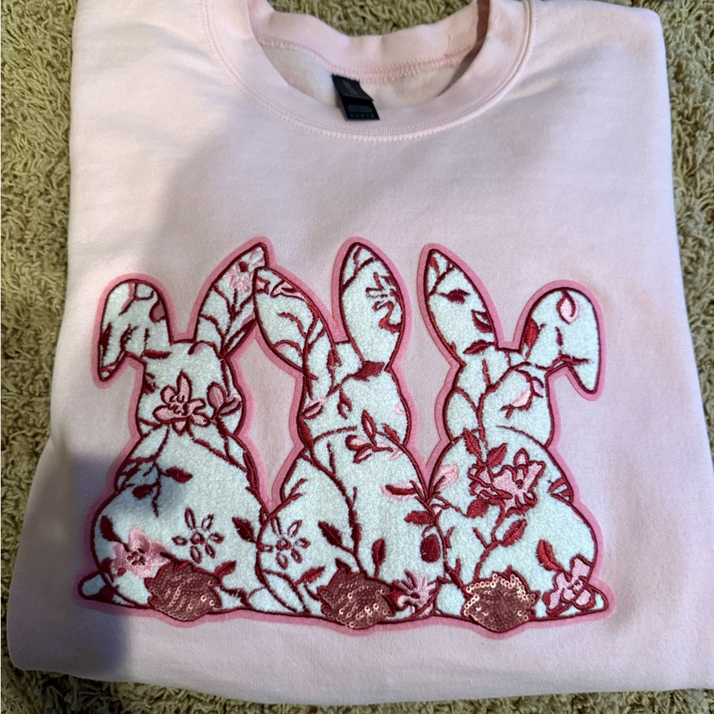 Pink patch bunny - Picture 2 of 2